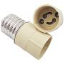 2pcs E39/E40 to PGZ(X) 18 Adapter, E39 Mogul Lamp Base to PGZ18 PGZX18 Socket Converter for Philips 315W T9/T12 CMH CDM LEC Lamps.Ceramic,High Heat Resistant, Better Quality.