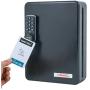 KeyGuard SL-8548-R Electronic Cabinet with Combi-Cam E and RFID Key Card Access – 48 Hook