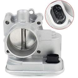 Electronic Throttle Body Compatible with Chrys-ler 200 Sebring Jeep Patriot Compass Dodge Caliber Avenge Journey 1.8L 2.0L 2.4L 2007-2017, Replacement for 04891735AC 4891735AD 977-025 with IAC & TPS