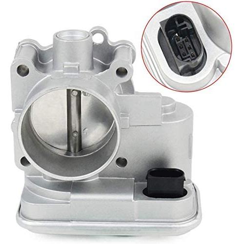 Electronic Throttle Body Compatible with Chrys-ler 200 Sebring Jeep Patriot Compass Dodge Caliber Avenge Journey 1.8L 2.0L 2.4L 2007-2017, Replacement for 04891735AC 4891735AD 977-025 with IAC & TPS