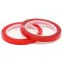 AKOAK Super Clear Acrylic Double Sided Strong Adhesive Tape Heavy Duty Removable Strong Double-Sided Tape for Electronics, Auto and Household,2 Rolls (10mm x 3m)
