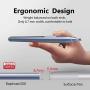 RENAISSER Stylus for Surface, Made in Taiwan, 4096 Pressure Sensitivity, 100% Match Surface Pro X/7/6/5 Magnetic Attachment, First D Shape Body, Quick Charge, Rechargeable, Raphael 520