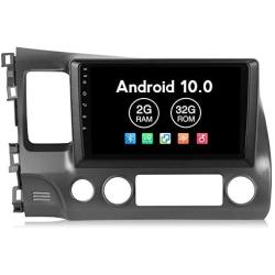Android 10.0 OS 9 inch Touch Screen Car Radio for Honda Civic IPS Car Stereo Vehicle GPS Car Multimedia Navigation