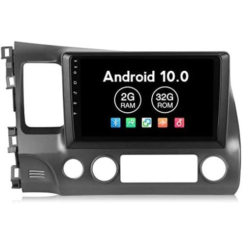 Android 10.0 OS 9 inch Touch Screen Car Radio for Honda Civic IPS Car Stereo Vehicle GPS Car Multimedia Navigation