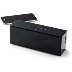 Amazon Basics Wireless Bluetooth Dual 3W Speaker with Built-in Microphone - Black