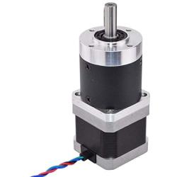 STEPPERONLINE 15:1 Nema 17 Geared Stepper Motor L=39mm High Precision Planetary Gearbox for 3D Printer DIY CNC