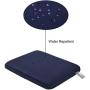 MOSISO Laptop Sleeve Compatible with MacBook Pro 15 inch Touch Bar A1990 A1707, Dell XPS 15,ThinkPad X1 Yoga (1-4th Gen),Surface Laptop 3 15,Water Repellent Neoprene Bag with Small Case, Navy Blue