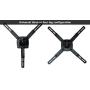 STR-MOUNTSB Silver Ticket Products LCD/DLP Low Profile Universal Projector Mount (3'' Low Profile)