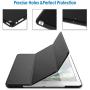 JETech Case for iPad Mini 1 2 3 (NOT for iPad Mini 4), Smart Cover with Auto Sleep/Wake, Black