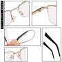 Progressive Multifocus Computer Reading Glasses Blue Light Blocking Readers