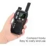 Retevis RB18 Walkie Talkies with Earpieces, Rechargeable Two Way Radios,2 Way Radio for Adults, NOAA Dual PTT Flashlight VOX,for Business Retail Hotel School(10 Pack)