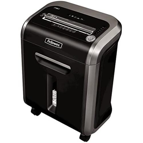 Fellowes Powershred 79Ci 100% Jam Proof Medium, Duty Cross, Cut Shredder, 16 Sheet Capacity, Black/Dark Silver