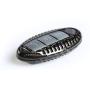 M.JVisun Genuine Carbon Fiber Key Fob Cover for Nissan 370Z Altima Maxima Murano Armada GT-R Leaf Sentra Rogue Pathfinder Versa Smart Car Remote Key, Mens Car Key Fob Case Womens Fob Cover - Black