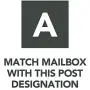 Gibraltar Mailboxes Franklin Medium Capacity Galvanized Steel Black, Post-Mount Mailbox, FM110B00