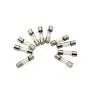 IZTOSS 72pcs 6x30mm Fast-blow Glass Fuses Quick Blow Car Glass Tube Fuses Assorted Kit Amp 0.5A,1A,2A,3A,5A,10A,15A,20A,30A and 10pcs fuse seat
