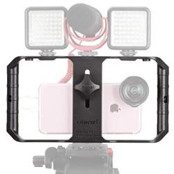 ULANZI U Rig Pro Smartphone Video Rig, Filmmaking Case, Phone Video Stabilizer Grip Tripod Mount for Videomaker Film-Maker Video-grapher for iPhone Xs XS Max XR iPhone X 8 Plus Samsung