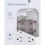 6 Outlets Power Strip Flat Plug with 3 USB Charing Ports (3.1A, 15W), 6Ft Braided Extension Cord, Wall Mountable Outlet Extender with Overload Protection Switch for Home Office Cruise Ship , White 6 Outlets Power Strip Flat Plug with 3 USB Charing Ports (3.1A, 15W), 6Ft Braided Extension Cord, Wall Mountable Outlet Extender with Overload Protection Switch for Home Office Cruise Ship , White