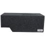 Atrend ''Bbox A151-10CP Single 10'''' Sealed Carpeted Subwoofer Enclosure - Fits 1999-2007 Chevrolet/GMC Silverado/Sierra Extended Cab'', charcoal