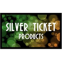 STR-169120 Silver Ticket 120'' Diagonal 16:9 4K Ultra HD Ready HDTV (6 Piece Fixed Frame) Projector Screen White Material