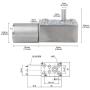 BNYZWOT DC 12V 130RPM Turbo Worm Geared Motor High Torque Turbine Worm Gear Box Reduction Motor 6mm Shaft