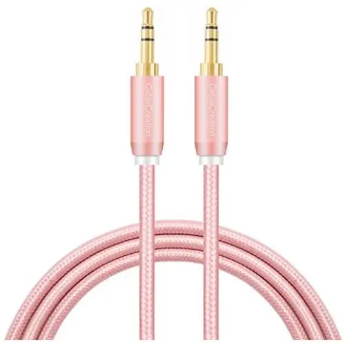 3.5mm Aux Cable, CableCreation 3.5mm Male to Male Stereo Auxillary Audio Cables, Compatible with LilGadgets Headphones, Smartphones, Home/Car Stereos & More, 3-Feet/ 0.9M