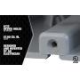 Madison Electric Products MSB3G Three Gang Device Box with Depth Adjustable, Heavy Duty 42lb