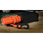 Brite Strike Ultra Compact Lighted Signaling System, Visible up to 2 Miles Horizontal and 3 Miles from Air, Waterproof to 200 Feet, Orange