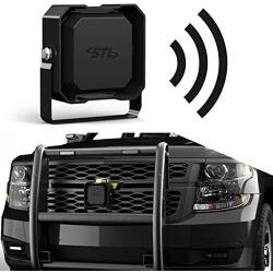 SpeedTech Lights Icon Speaker 100-Watt Emergency Vehicle Siren Speaker for High Performance Hazard Warning/Police, Fire Trucks, Ambulance Speakers System - Compact Speaker with Black Finish