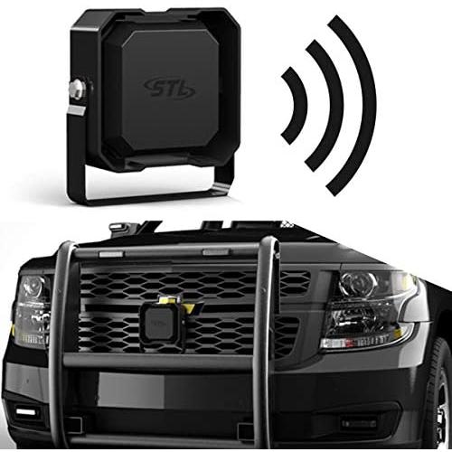 SpeedTech Lights Icon Speaker 100-Watt Emergency Vehicle Siren Speaker for High Performance Hazard Warning/Police, Fire Trucks, Ambulance Speakers System - Compact Speaker with Black Finish
