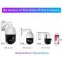 SUNBA 3MP Starlight PoE+ Outdoor PTZ Camera, 20x Optical Zoom @H.265, 24x7 Automatic PTZ Tour, Long Range Infrared Night Vision up to 800ft (601-D20X V2)