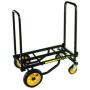 Rock-N-Roller R8RT (Mid) 8-in-1 Folding Multi-Cart/Hand Truck/Dolly/Platform Cart/34'' to 52'' Telescoping Frame/500 lbs. Frame Capacity, Black