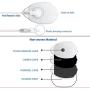 24 Modes Best tens EMS nmes Unit Machines Electric Electron Electronic Pulse Back Neck Legs Massagers Handheld for Back Neck Shoulder Knee Pain tmj Replacement Pads iSelfCare HM24AB