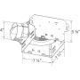 Delta Electronics (Americas) Ltd. ITG50LED Delta BreezIntegrity Series 50 CFM Fan/Dimmable LED Light, 5.0W, 0.7 Sones