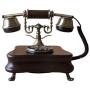 Opis 1921 Cable Model B: The Retro Style Wood and Metal Retro Telephone