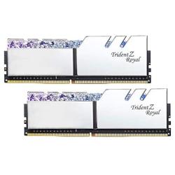 G.Skill 16GB DDR4 Trident Z Royal Silver 3200Mhz PC4-25600 CL16 1.35V Dual Channel Kit (2x8GB)