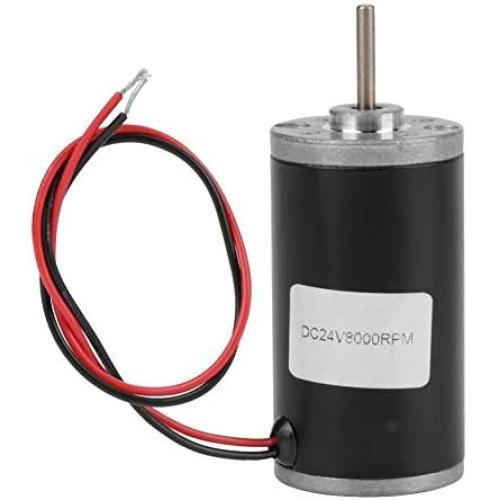Permanent Magnet Motors，31ZY 6V/12V/24V 3500-8000RPM High Speed CW/CCW Permanent Magnet DC Motor for DIY Generator(24v8000)