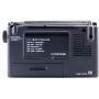 C Crane CC Skywave AM, FM, Shortwave, Weather and Airband Portable Travel Radio with Clock and Alarm