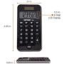 Victor 900 Handheld Calculator, Black, 0.3'' x 2.5'' x 4.3''
