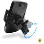 Saza Electronics S005 Universal ABS Air Vent Car Phone Holder, On Dashboard GPS Mount - Universal Non Slip Car Cell Phone Holder, for Samsung, iPhone, LG, Nokia, Huawei Smart Phone