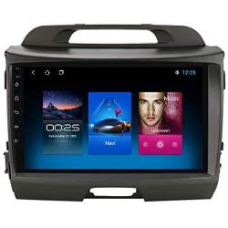 Android 10 2GB RAM 32GB ROM 9 Inch Touch Screen Head Unit for Kia Sportage 2011-2016 Car Stereo Radio Navigation GPS Bluetooth USB Mirror-Link Indash Navi
