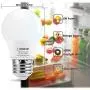 LOHAS Refrigerator Light Bulb, 40W Equivalent LED A15 Bulb, 5W LED 120V Fridge Lights, E26 Medium Base Ceiling Fan Light, 420lm Not-Dim Waterproof for Freezer Home Bathroom Kitchen Lighting, 2 Pack