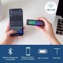 VBLab Four Colors Wireless Bluetooth LED Name Badge (Multicolored)