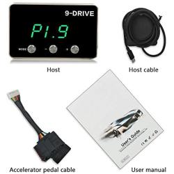 Throttle Response Controller, 9 Drive Modes Smart Electronic Throttle Controller, Racing Accelerator,for Dodge/Hummer/GMC/Jeep/Nissan/Buick/Cadillac/Chevy