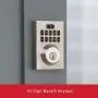 Kwikset 99140-019 SmartCode 914 Modern Contemporary Smart Lock Keypad Electronic Deadbolt With SmartKey Security and Z-Wave Plus, Satin Nickel