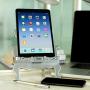Throne BookChair Book Stand iPad Tablet eReader Holder Reading Rest Book Lover Gift – Silver