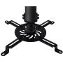 VIVO Universal Extending Ceiling Projector Mount, Height Adjustable Projection, Black, MOUNT-VP02B