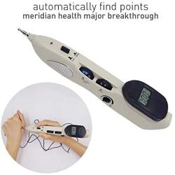 Acupuncture Meridian Pen, Electronic Meridian Acupuncture Massage Instrument, Electric Acupuncture Magnet Therapy, Heal Massage Pen, Meridian Energy Pen, Meridian Energy Pen Relief Pain