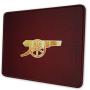 Golden Gun Mouse Pad with Stitched Edge, Premium-Textured Gaming Mouse Mat, Non-Slip Rubber Base Mousepad for Laptop, Computer & PC, 10.2x8.3x0.12 inch