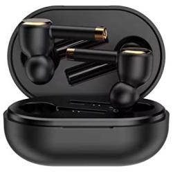 Bluetooth Headphones 5.0, Bluetooth Earbuds with Microphones, Pop Up Auto Pairing, Touch Control, 3D High-Definition Stereo with Noise Reduction, IPX5 Waterproof, Suitable for Android/iOS