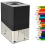 Electric Pencil Sharpener,Automatic Sharpener,Heavy Duty Blade for Fast Sharpen,Auto Stop,for No.2/Colored Pencil,with AC Power Adapter & Cleaning Brush,Suitable for Home School Office Art Studio